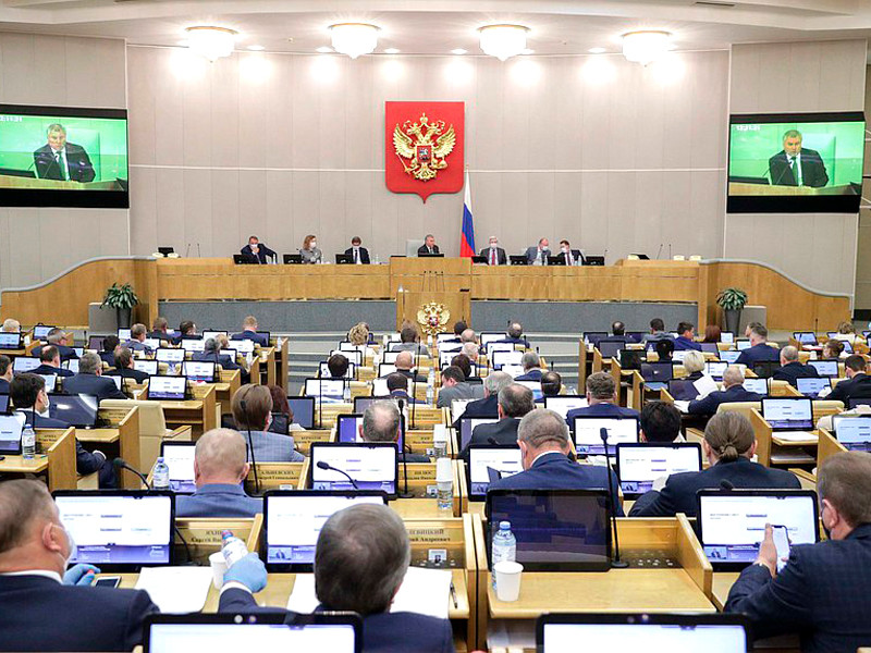 Пленарное заседание Госдумы РФ, 12 мая 2020 года