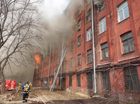 Губернатор Санкт-Петербурга заявил о необходимости восстановить "Невскую мануфактуру". Причиной пожара в здании назвали поджог