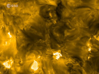 Космическая станция Solar Orbiter прислала на Землю снимки Солнца