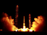 С Байконура запустили ракету "Протон-М" с двумя российскими спутниками связи