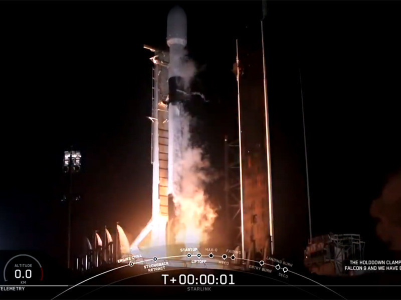 Американская космическая компания SpaceX 7 августа запустила ракету-носитель Falcon 9, которая вывела на орбиту 57 спутников разрабатываемой SpaceX системы глобального доступа к интернету Starlink, а также еще два аппарата дистанционного зондирования Земли