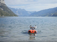 Швейцарский робот ANYmal C искупался в озере