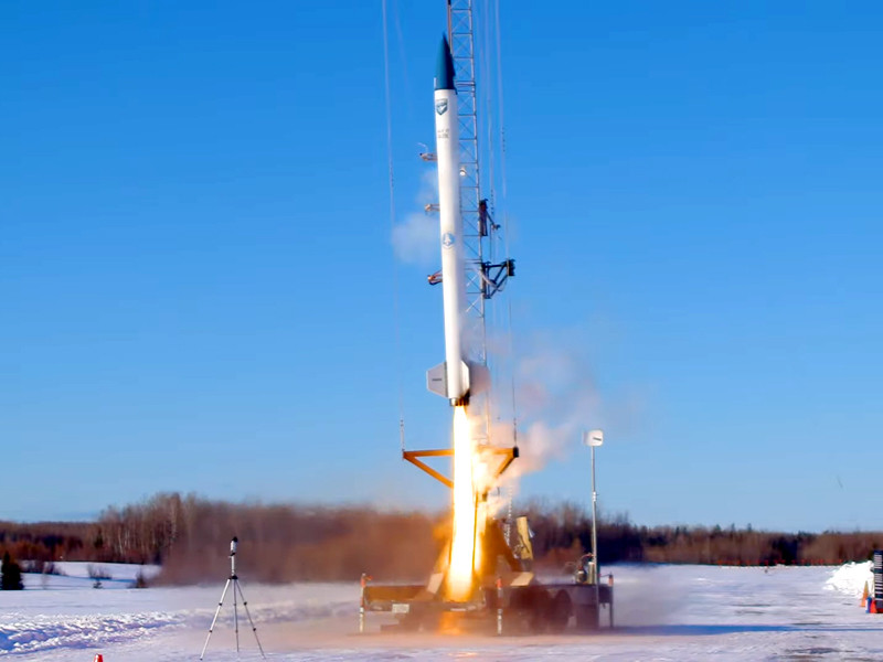 Компания bluShift Aerospace испытала первую в мире ракету на биотопливе