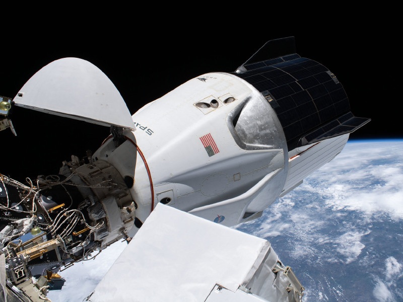  В NASA запланировали возвращение корабля Crew Dragon с МКС на 28 апреля