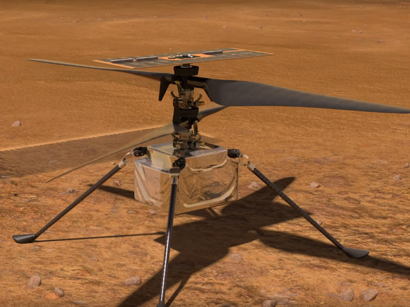 Первый полет марсианского вертолета Ingenuity состоится не ранее 8 апреля