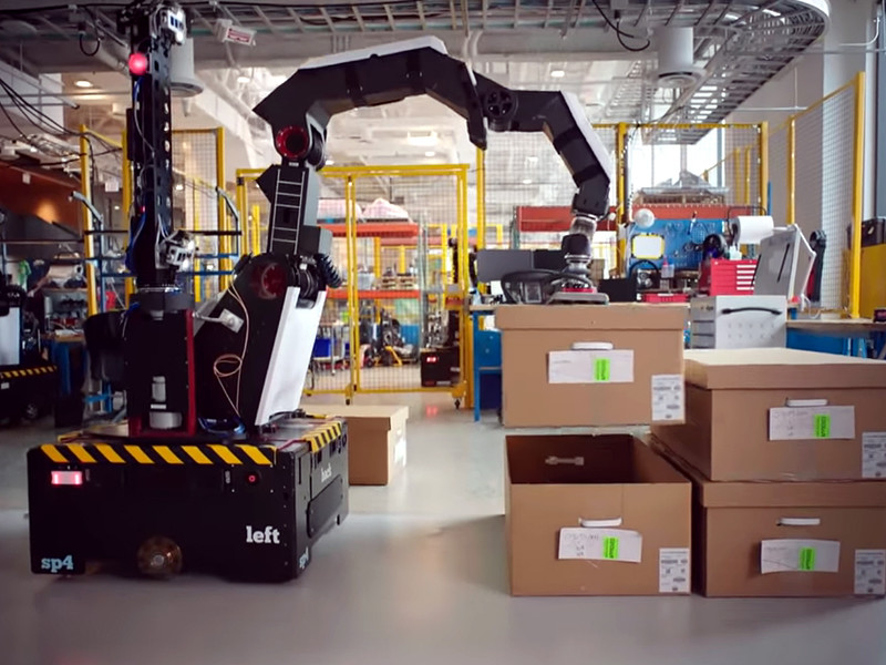 Компания Boston Dynamics показала робота-кладовщика Stretch