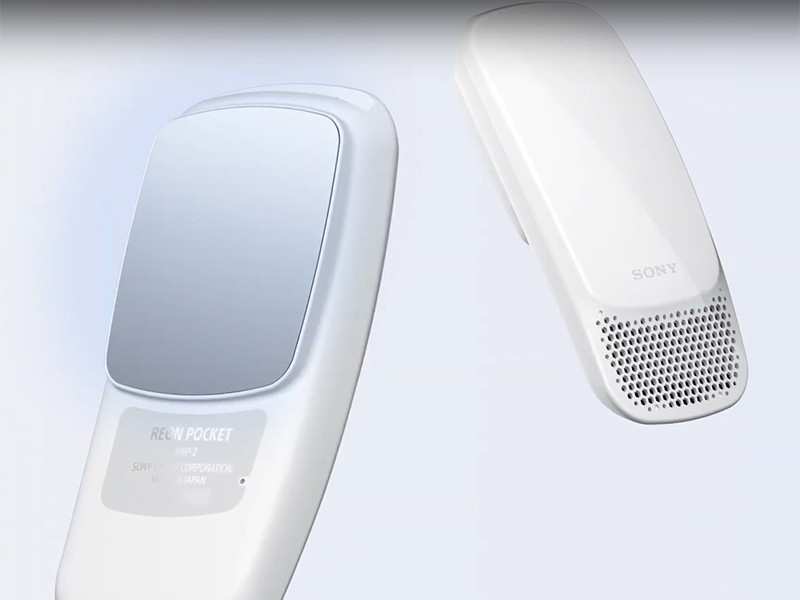 Компания Sony анонсировала обновленную версию носимого кондиционера Reon Pocket 	