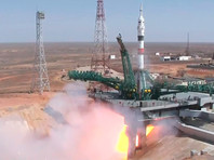К МКС запустили названный в честь Гагарина корабль "Союз МС-18" с новым экипажем станции (ВИДЕО)