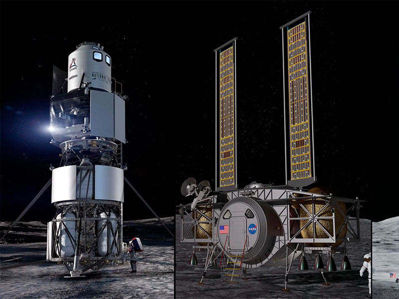 Напомним, около года назад NASA выделило трем частным американским компаниям 967 млн долларов на дальнейшую разработку их лунных посадочных модулей. Тогда контракты получили SpaceX, Blue Origin и Dynetics, а победителем в итоге признали компанию SpaceX
