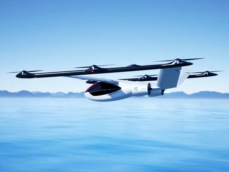 Компания Volocopter анонсировала проект гибридного летающего такси