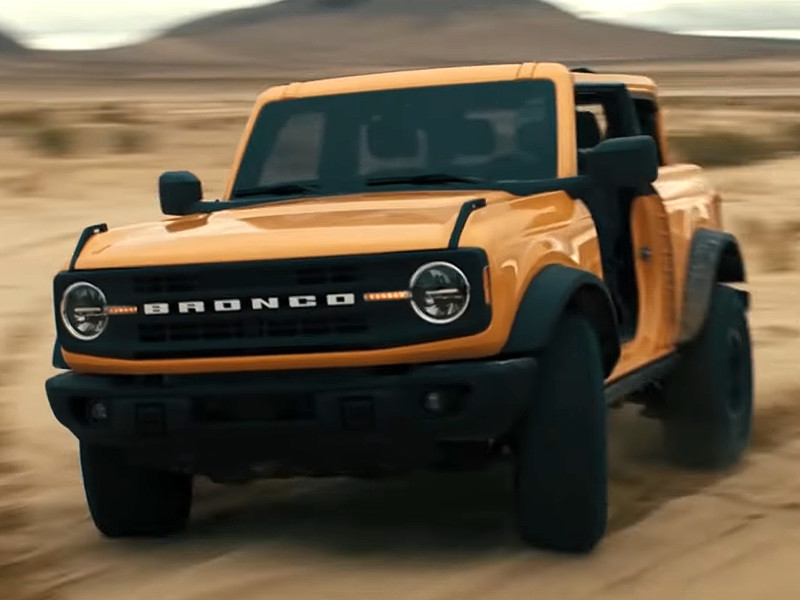 Компания Ford представила новое поколение внедорожника Bronco