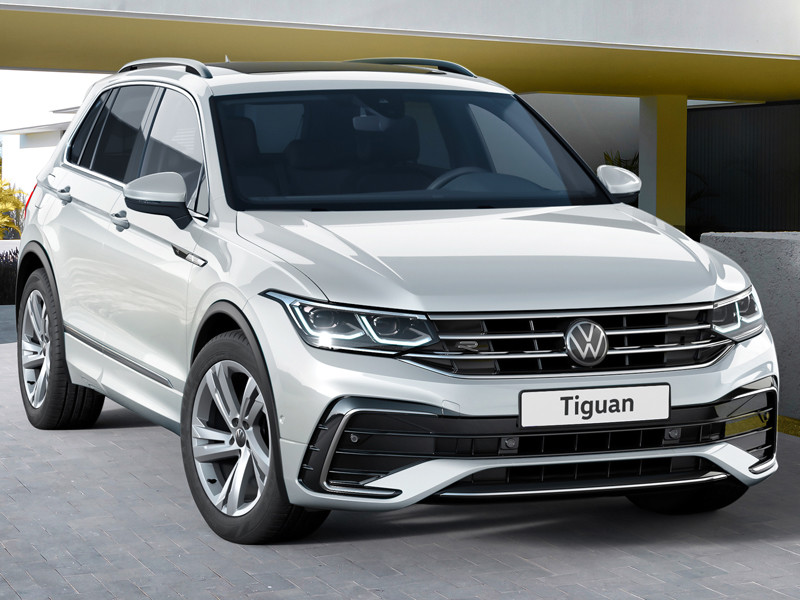 Компания Volkswagen объявила российские цены на обновленный кроссовер Tiguan