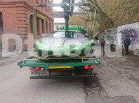 В Москве снова эвакуировали Lamborghini Aventador телеведущей Анастасии Ивлеевой