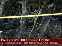 Два человека погибли в ДТП с Tesla в Техасе. За рулем влетевшего в дерево электромобиля никого не было (ФОТО)