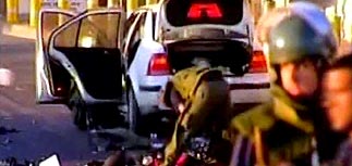 Взрыв на автобусной остановке Иерусалима