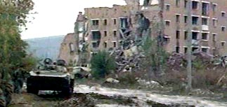 Российские военные взорвали шесть жилых домов в Ханкале