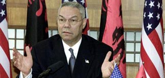 Пауэлл обещал покровительство "балканским неудачникам"