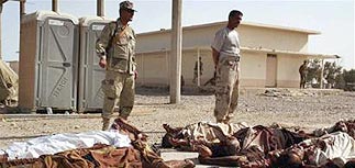 Резня под Баакубой - убиты 49 новобранцев