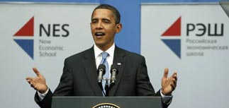 Обама выступил в России с программной речью