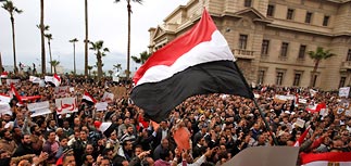 Руководство правящей партии Египта, включая Мубарака и его сына, ушло в отставку