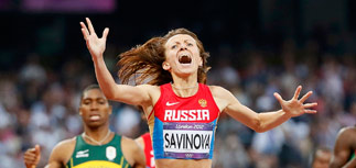 У России - пять золотых медалей в лучший день Олимпиады