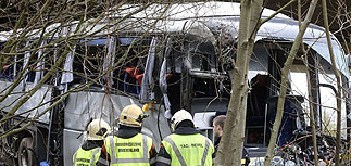 Названы имена россиян, погибших в автобусе в Бельгии