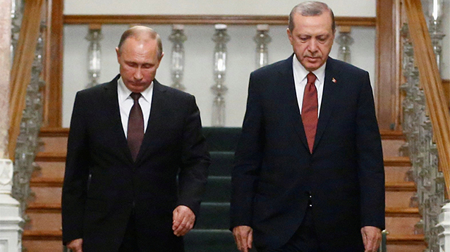 Путин и Эрдоган по телефону обсудили проблемы эвакуации Алеппо