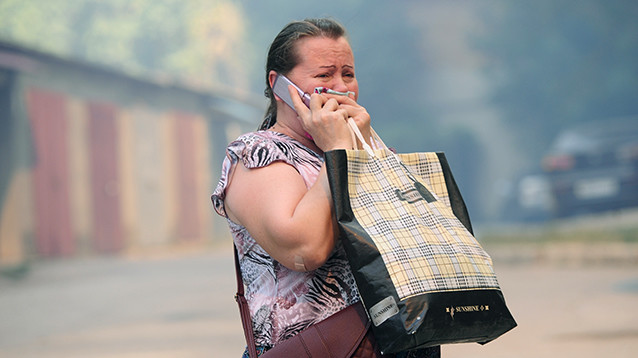 Из-за пожара в Ростове-на-Дону режим ЧС введен во всей области
