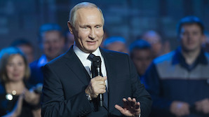 "ГАЗ за вас": Путин наконец объявил, что баллотируется в президенты (ВИДЕО)