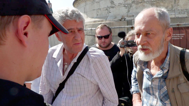 50-летие  "демонстрации семерых" на Красной площади. Задержание