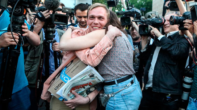 Иван Голунов вышел на свободу. Первое интервью (ВИДЕО)