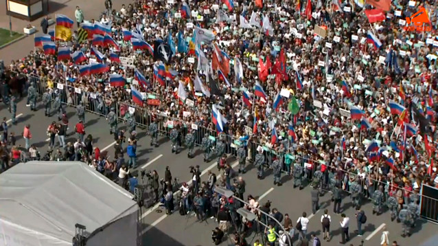 "Нас много, мы победим": более 20 тысяч москвичей пришли на митинг за допуск независимых кандидатов на выборы (ФОТО, ВИДЕО)