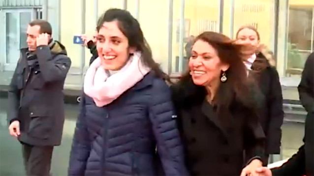 Нетаньяху вернулся в Израиль с Наамой Иссахар