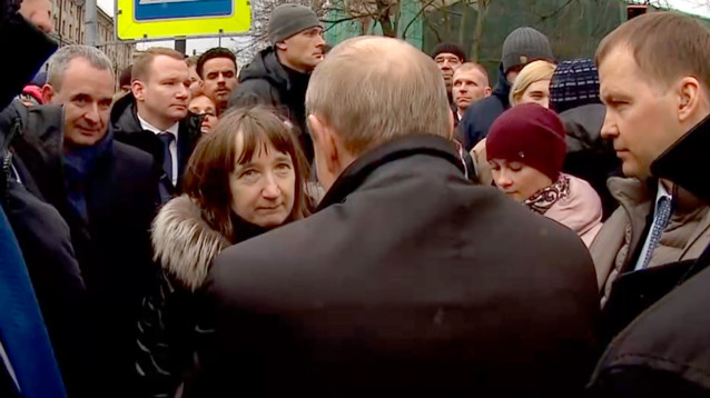 Семью поговорившей с Путиным петербурженки осыпали благами: работа, ремонт, санаторий