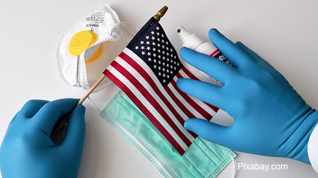 В США тела вывозят из больниц на автопогрузчиках. Не хватает не только коек, но и мест для трупов