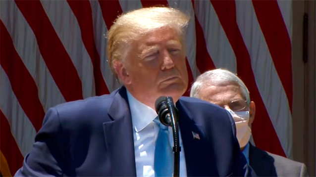 Трамп: США начали работать над вакциной от COVID-19, еще не зная, с чем борются