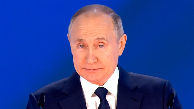 Путин в 17-м послании Федеральному собранию: "Мы имеем дело с абсолютной неопределенностью"